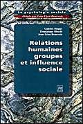 9782706106071: RELATIONS HUMAINES, GROUPES ET INFLUENCE SOCIALE T1