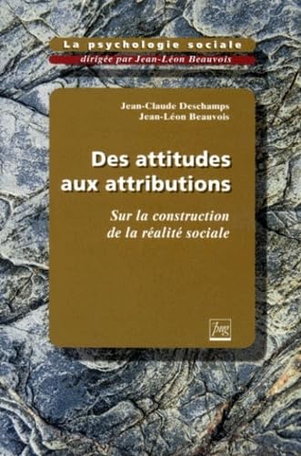 9782706106699: DES ATTITUDES AUX ATTRIBUTIONS T2