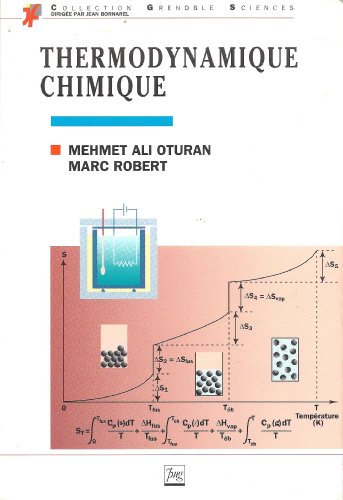 Stock image for Thermodynamique chimique for sale by Ammareal