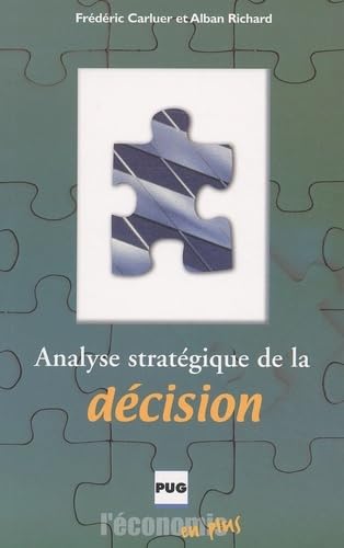 Stock image for Analyse stratgique de la dcision for sale by Ammareal
