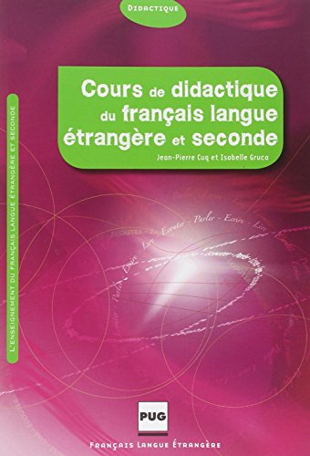 Beispielbild fr Cours de didactique du franais langue trangre et seconde zum Verkauf von medimops