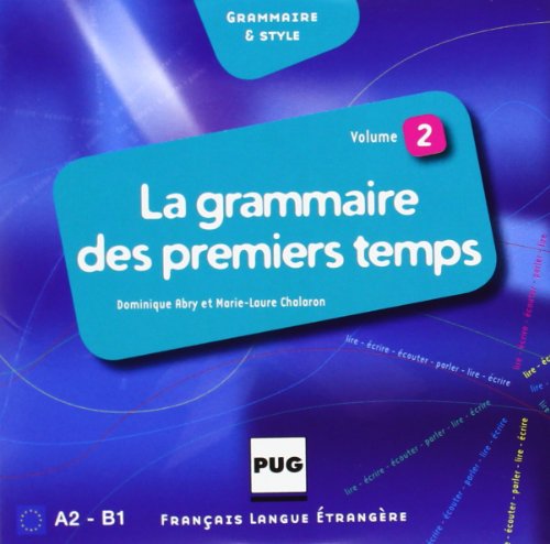 Beispielbild fr (n).2 grammaire des premiers temps (audio cd) zum Verkauf von Iridium_Books