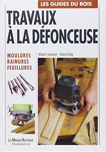 Stock image for Travaux  la dfonceuse: Moulures, rainures, feuillures for sale by Gallix