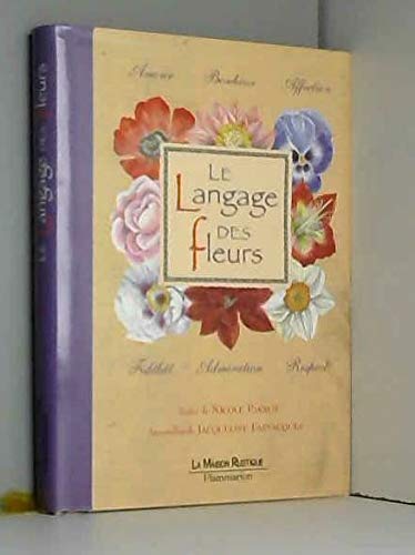 Imagen de archivo de Le langage des fleurs a la venta por Ammareal