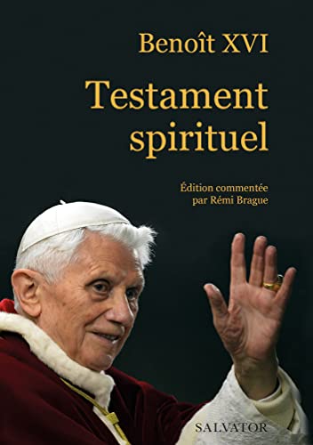 Stock image for Testament spirituel de Benot XVI for sale by Librairie Th  la page