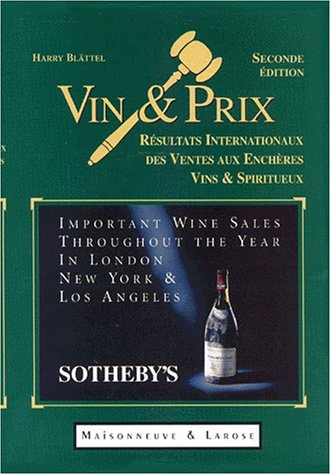 Stock image for VIN ET PRIX : WINE AND PRICE : WEIN UND PREIS. 2 volumes, Edition 1998 for sale by Ammareal