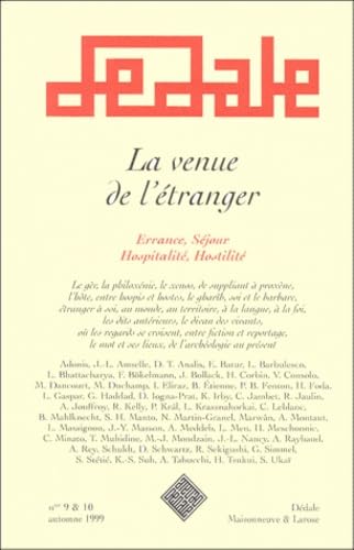 Dedale n 9/10 la venue de l Ã©tranger (French Edition) (9782706814051) by Unknown Author