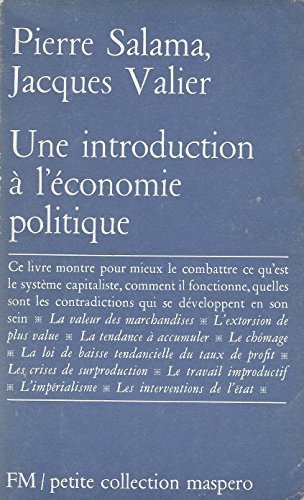 9782707106186: Une introduction  l'conomie politique