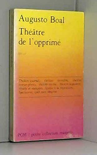 Imagen de archivo de Theatre de l'opprime a la venta por Book House in Dinkytown, IOBA