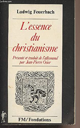 9782707112767: L'essence du christianisme