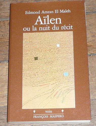 9782707113764: Ailen ou la nuit du recit (Voix)