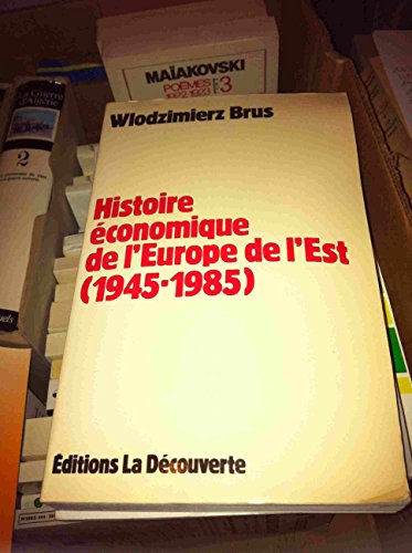 Beispielbild fr Histoire conomique de l'Europe de l'Est, 1945-1985 zum Verkauf von Ammareal