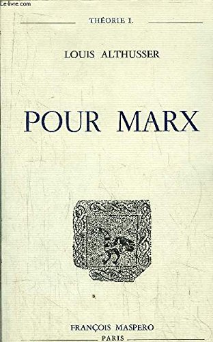 9782707116444: Pour Marx