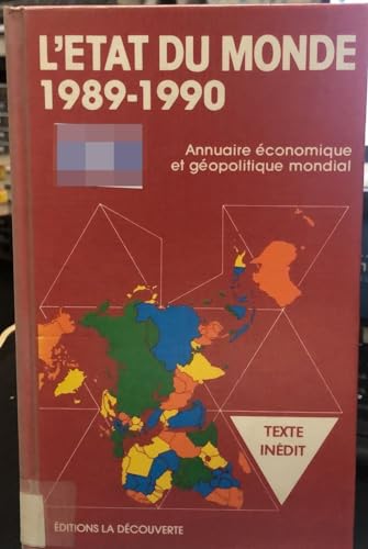 Stock image for L'ETAT DU MONDE 1989-1990 for sale by Librairie rpgraphic