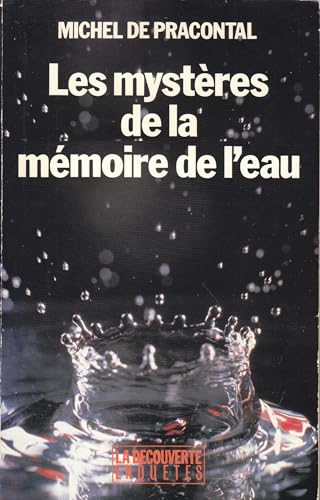 Imagen de archivo de Les mystres de la mmoire de l'eau a la venta por Llibrenet