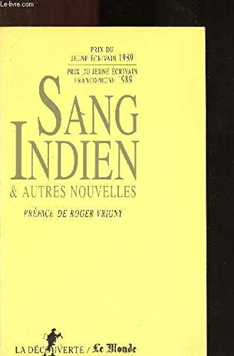 9782707119049: Sang indien et autres nouvelles (French Edition)