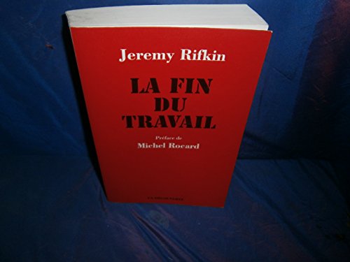 LA FIN DU TRAVAIL