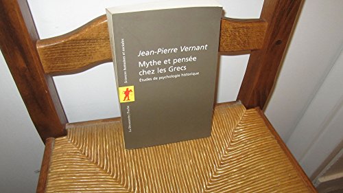 9782707126283: Mythes et pense chez les Grecs: Etudes de psychologie historique