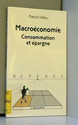 Beispielbild fr Macroconomie, consommation et pargne zum Verkauf von Ammareal