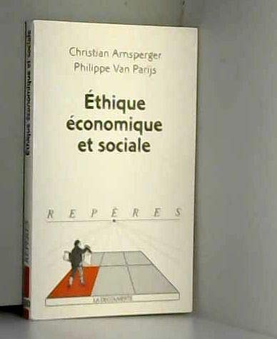 Stock image for Ethique conomique et sociale for sale by Ammareal