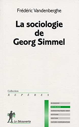 9782707133076: La sociologie de Georg Simmel