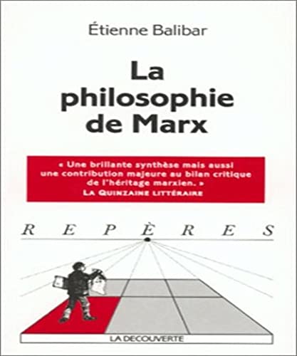 Beispielbild fr La philosophie de Marx zum Verkauf von medimops