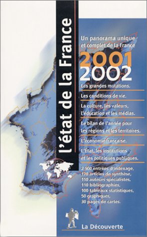 Stock image for L'Etat De La France 2001-2002 ; Le Diagnostic De 110 Specialistes ; 13e Edition for sale by Chapitre.com : livres et presse ancienne