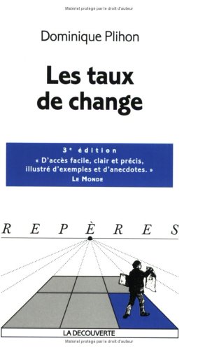 Les Taux de change (9782707135537) by Plihon, Dominique