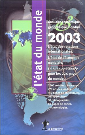 9782707137999: L'Etat Du Monde. Edition 2003