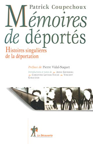 9782707138996: Mmoires de dports histoires singulires de la dportation