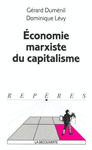 9782707139573: conomie marxiste du capitalisme