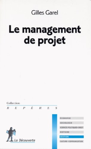Beispielbild fr Le management de projet zum Verkauf von pompon