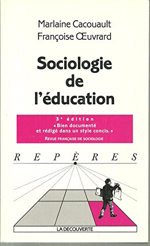 SOCIOLOGIE DE L'EDUCATION