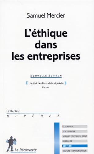 Stock image for L'thique Dans les Entreprises for sale by Better World Books