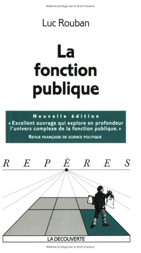 Beispielbild fr La fonction publique zum Verkauf von medimops