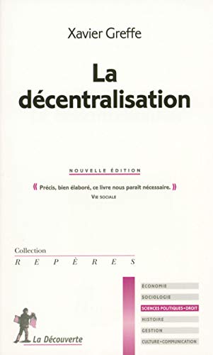 Stock image for La dcentralisation for sale by medimops