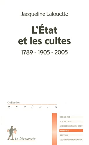 Stock image for L'tat et les cultes for sale by Ammareal