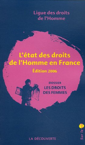 Stock image for L'tat des droits de l'Homme en France for sale by medimops