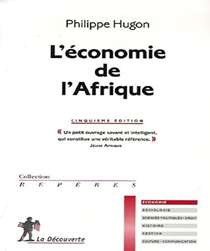 Beispielbild fr L'conomie de l'Afrique zum Verkauf von Ammareal