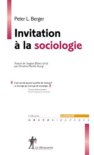 9782707149237: Invitation  la sociologie