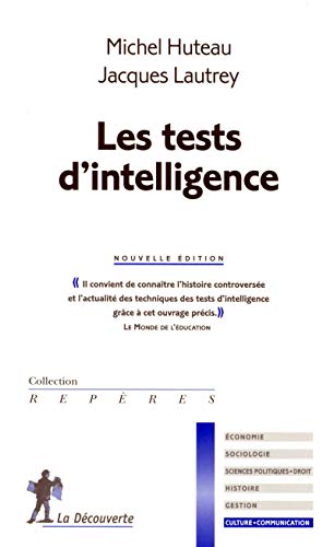 Beispielbild fr Les tests d'intelligence zum Verkauf von Ammareal
