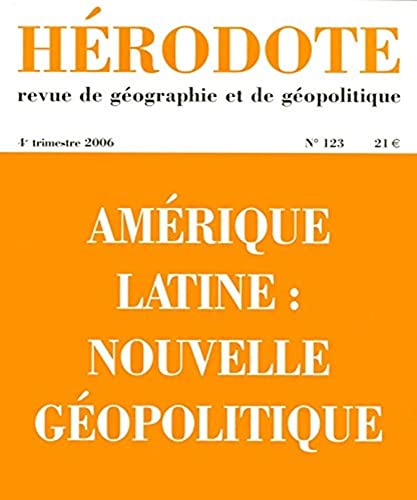 Beispielbild fr Amrique latine : nouvelle gopolitique zum Verkauf von Ammareal