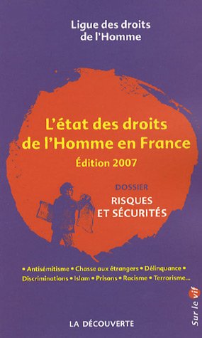 Beispielbild fr L'tat des droits de l'Homme en France zum Verkauf von Ammareal