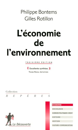 Stock image for L'conomie de l'environnement for sale by medimops