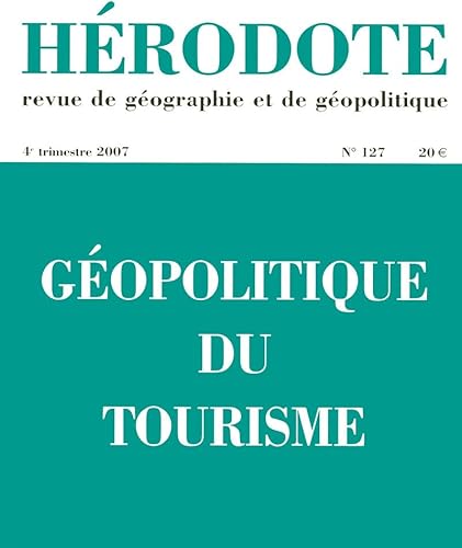 Imagen de archivo de Gopolitique du tourisme a la venta por medimops