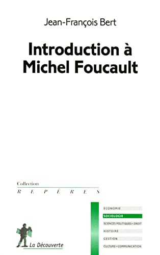 9782707155856: Introduction  Michel Foucault (Repres)
