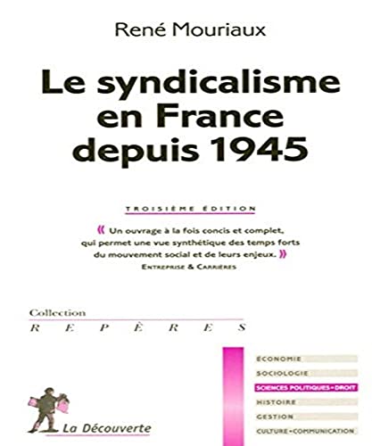 9782707156068: Le syndicalisme en France depuis 1945 (French Edition)