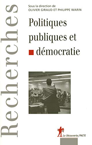 Stock image for Politiques publiques et dmocratie for sale by Buchpark