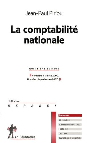 Imagen de archivo de LA COMPTABILITE NATIONALE a la venta por Ammareal