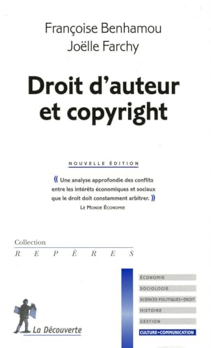 Beispielbild fr DROIT D'AUTEUR ET COPYRIGHT zum Verkauf von Ammareal